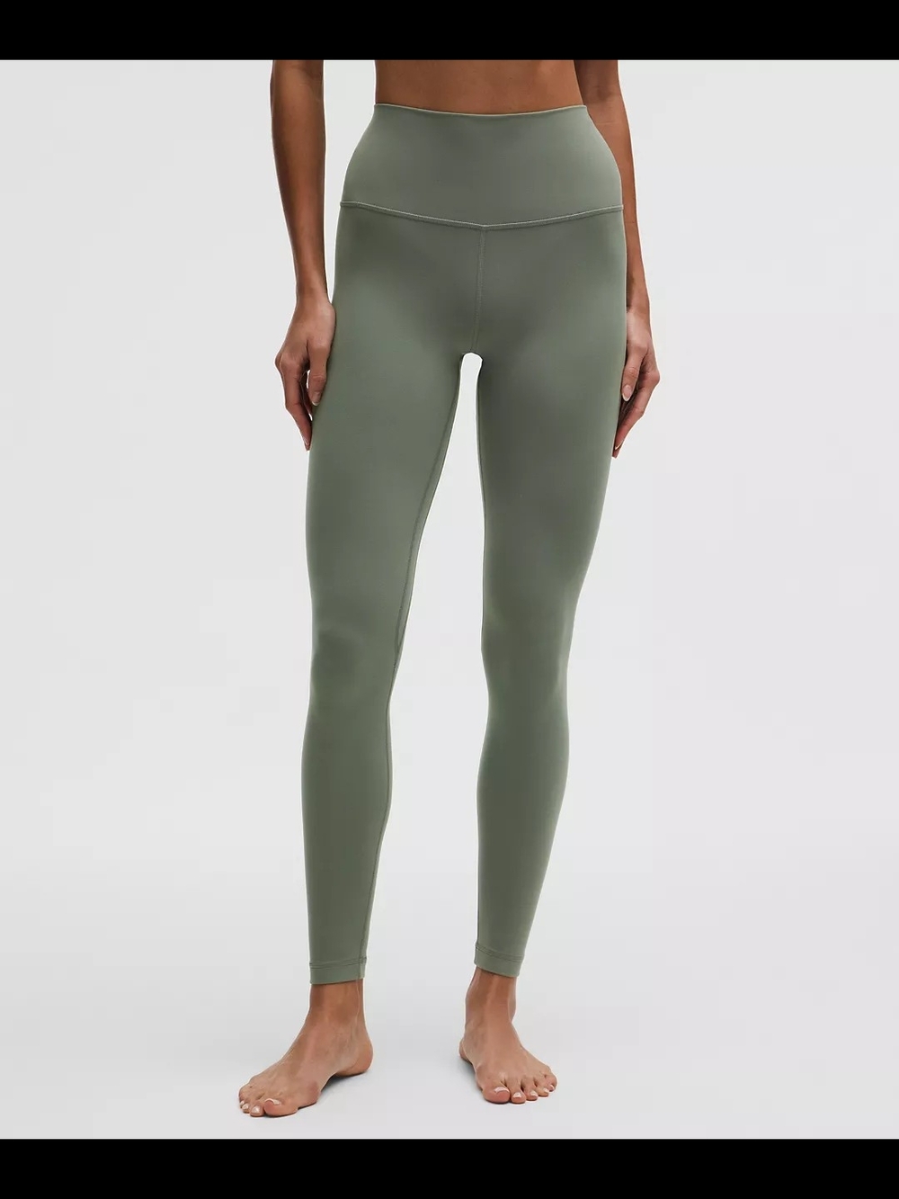 lululemon athletica High-Waist Olive Green Leggings